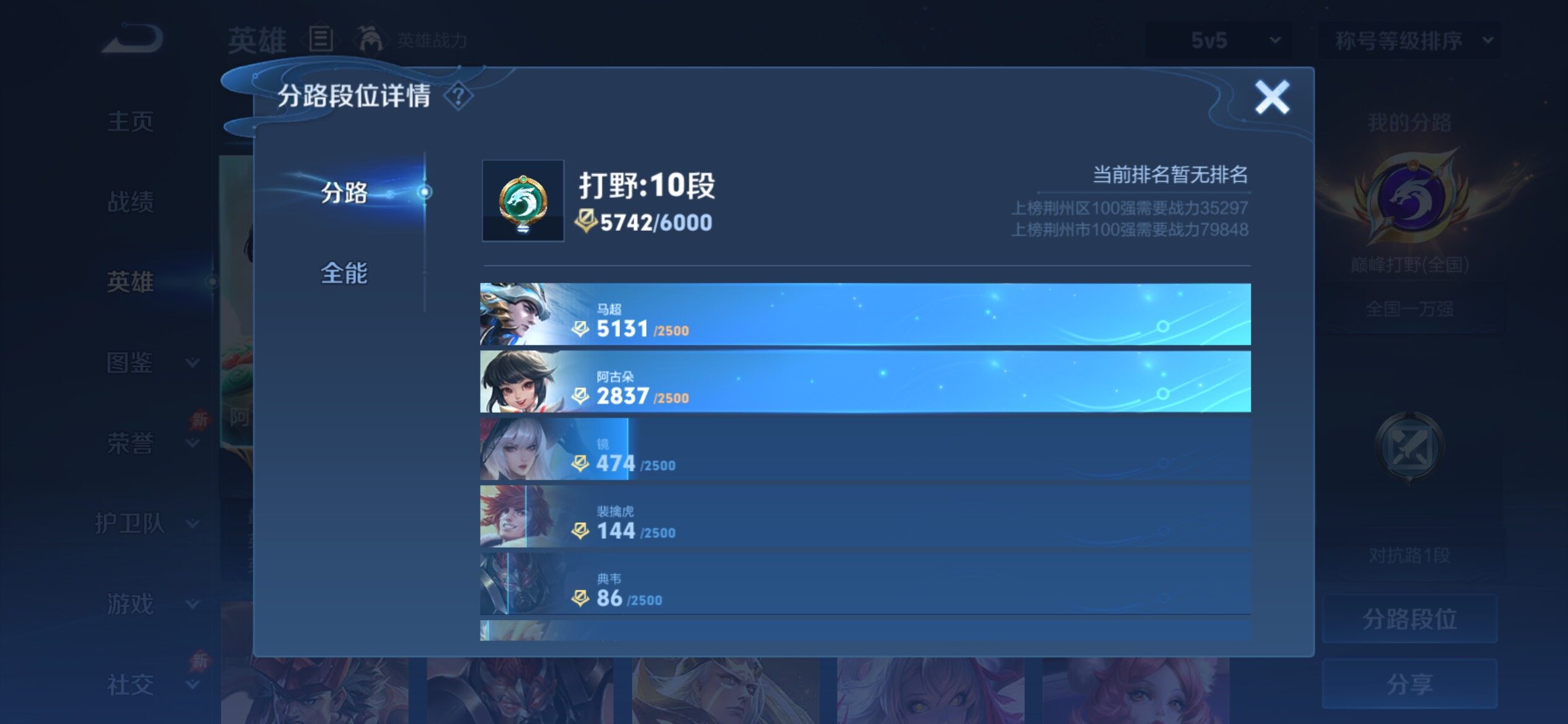 WZCMY4324101王者荣耀账号详情图6