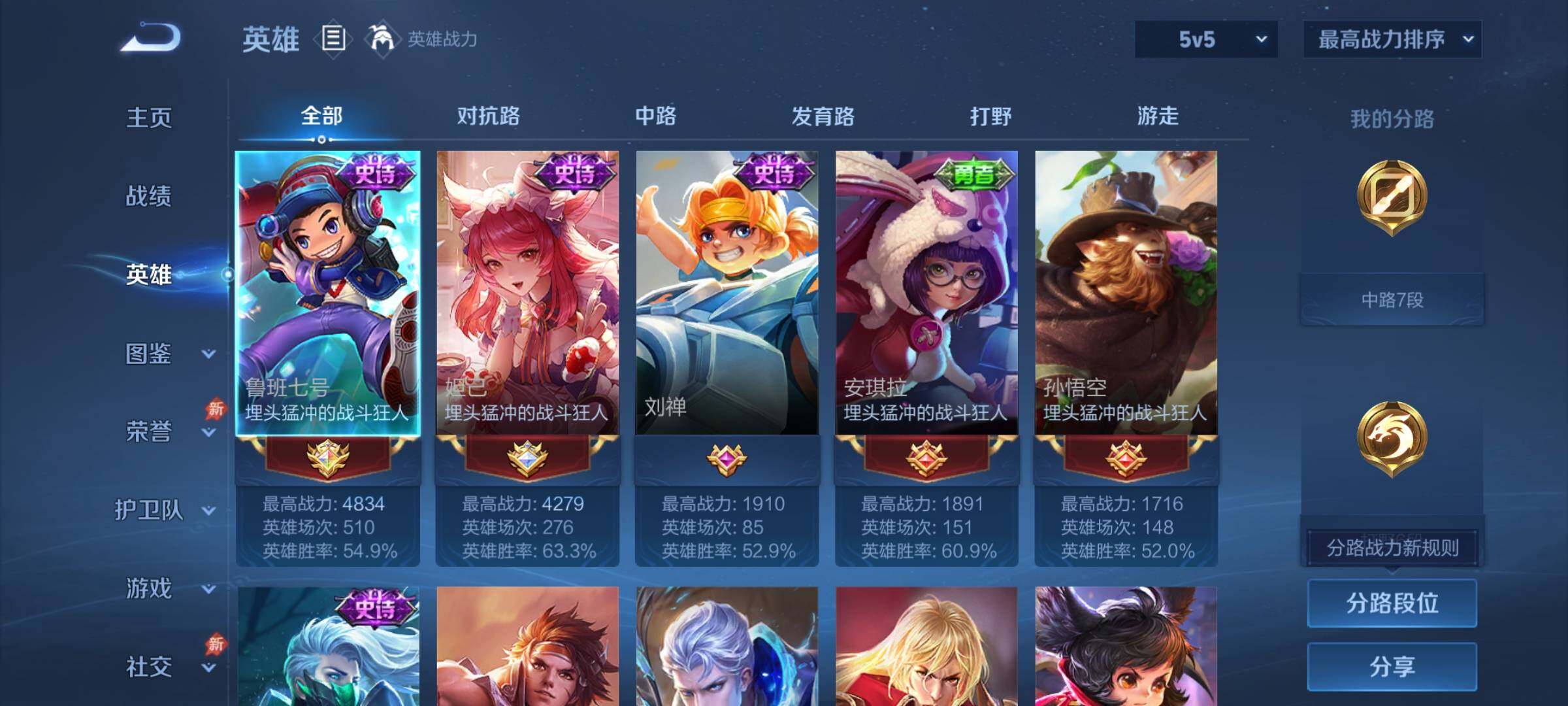 WZCMY4325818王者荣耀账号详情图3