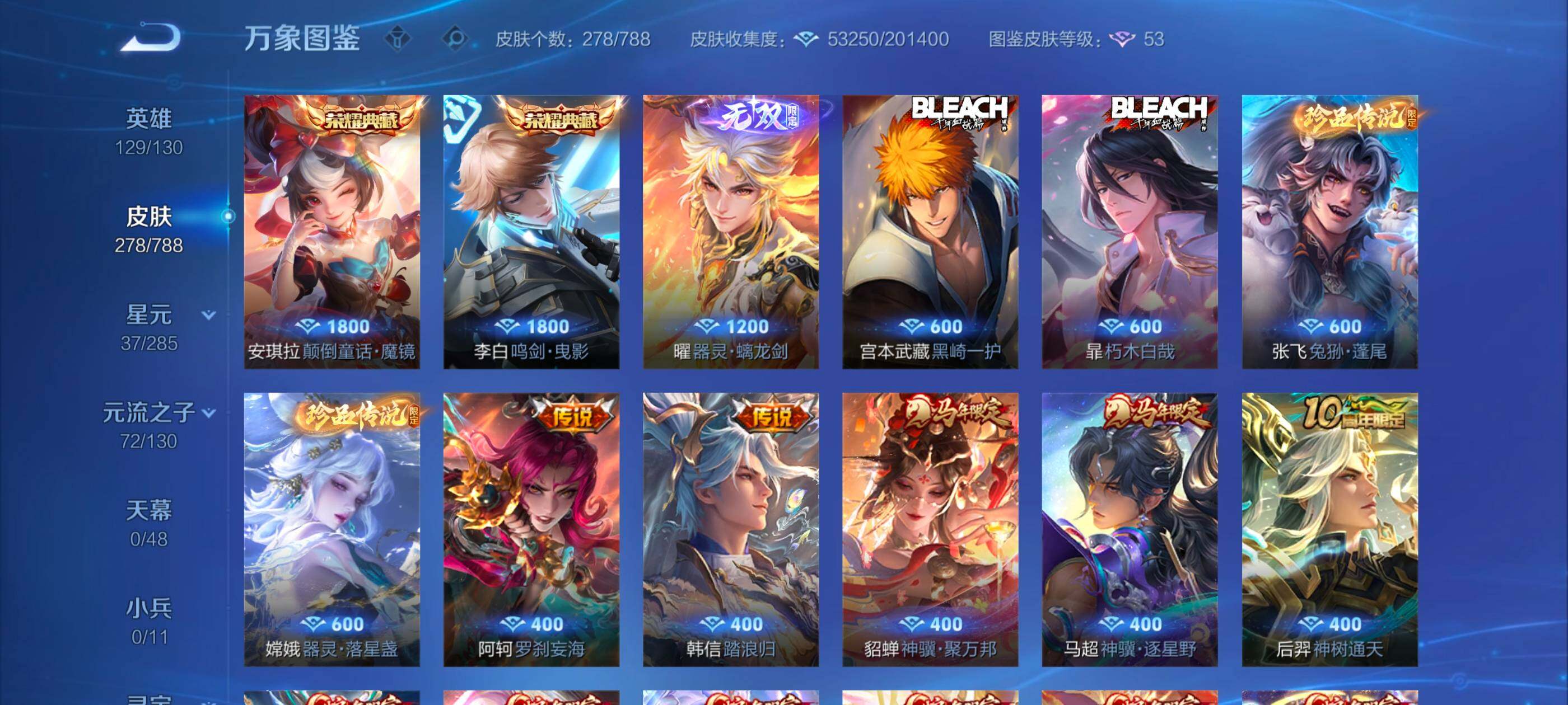 WZCMW4342686王者荣耀账号详情图2
