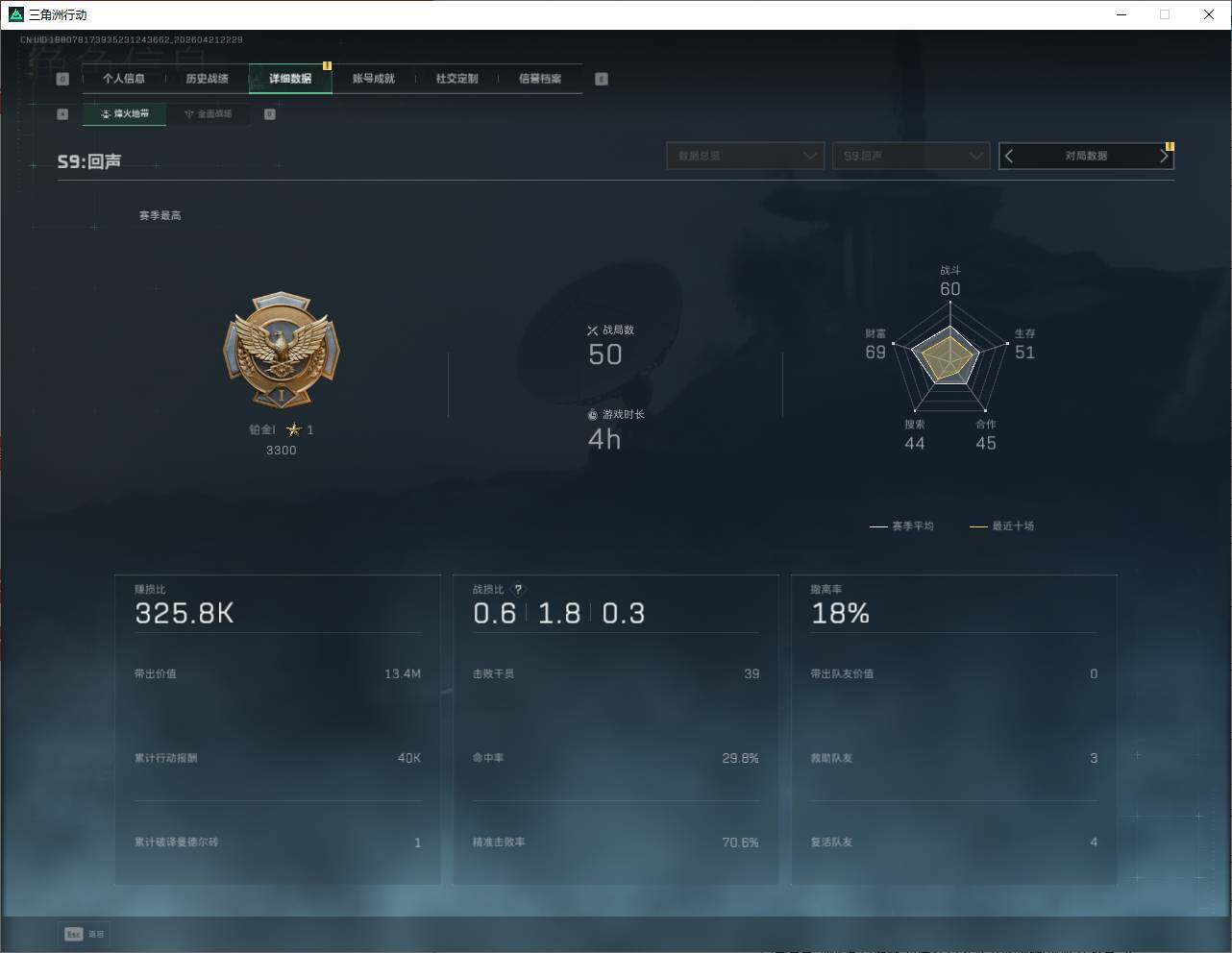 SJZQM4109596三角洲行动账号详情图10