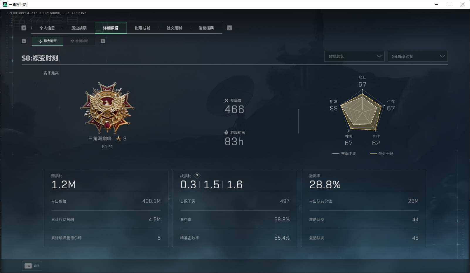 SJZQM4109979三角洲行动账号详情图13