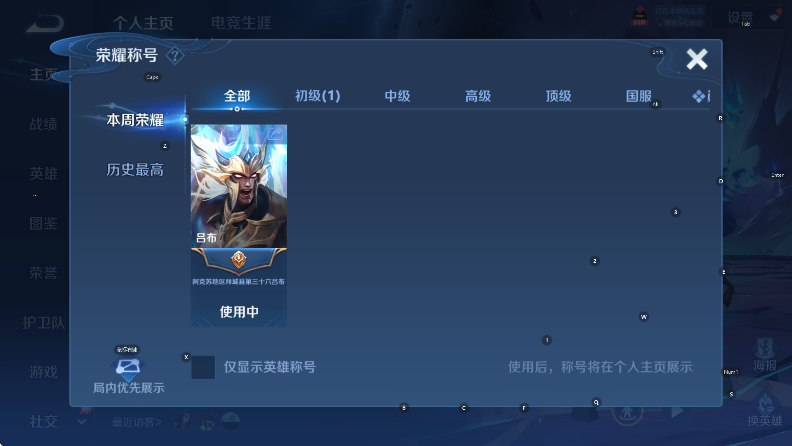 WZLX4325006王者荣耀账号详情图9