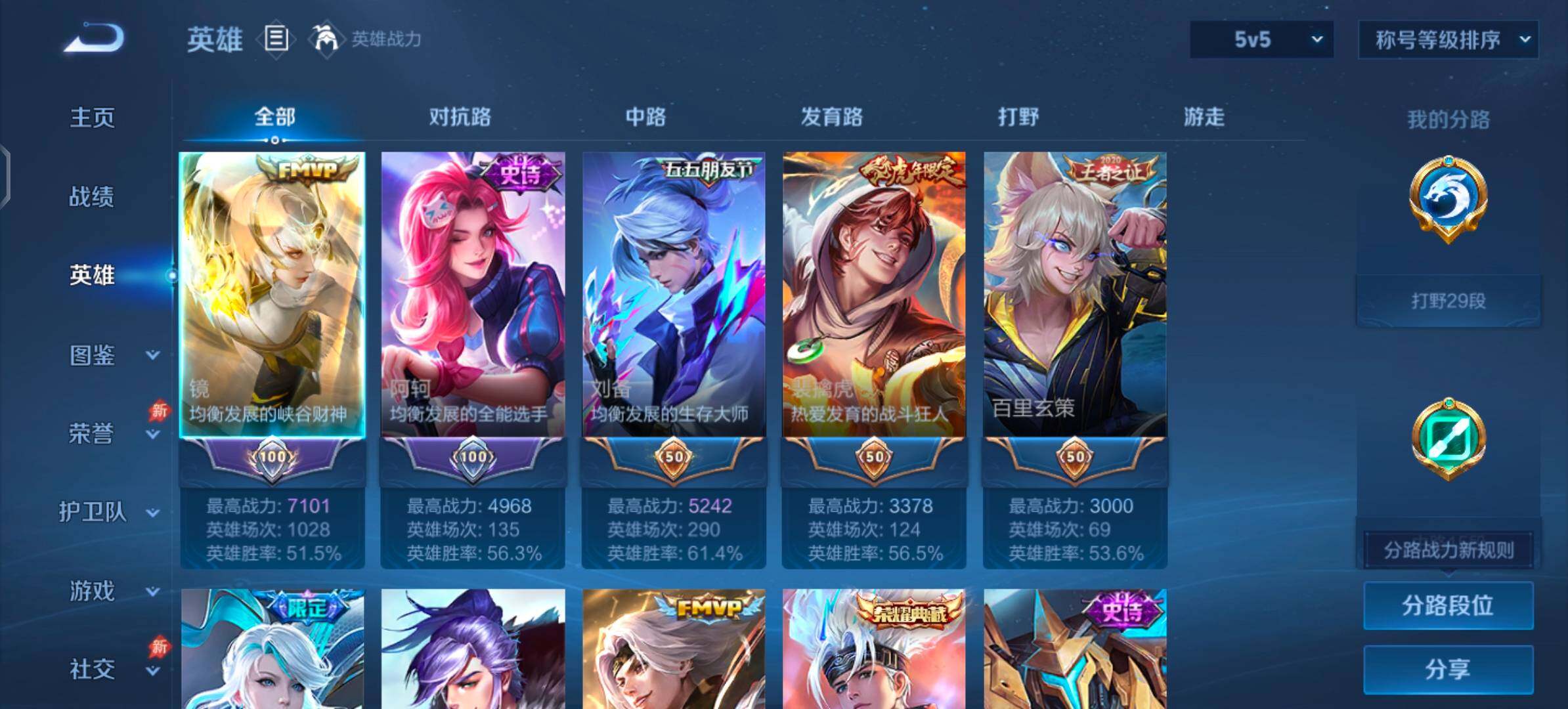 WZLX4328343王者荣耀账号详情图3