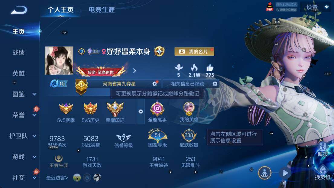 WZLX4327470王者荣耀账号详情图11