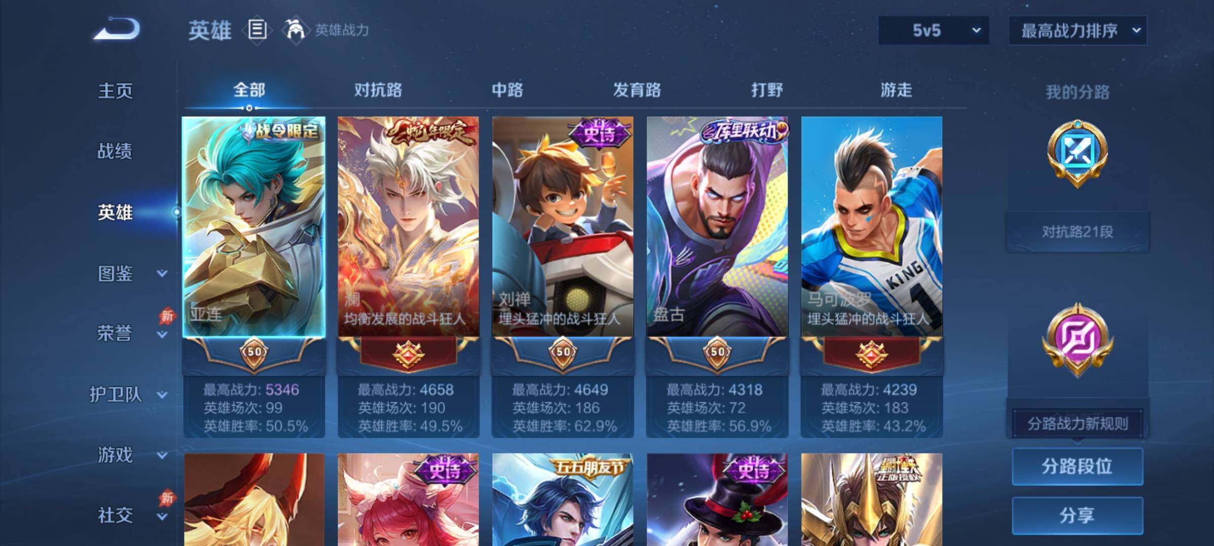 WZCMY4329349王者荣耀账号详情图3