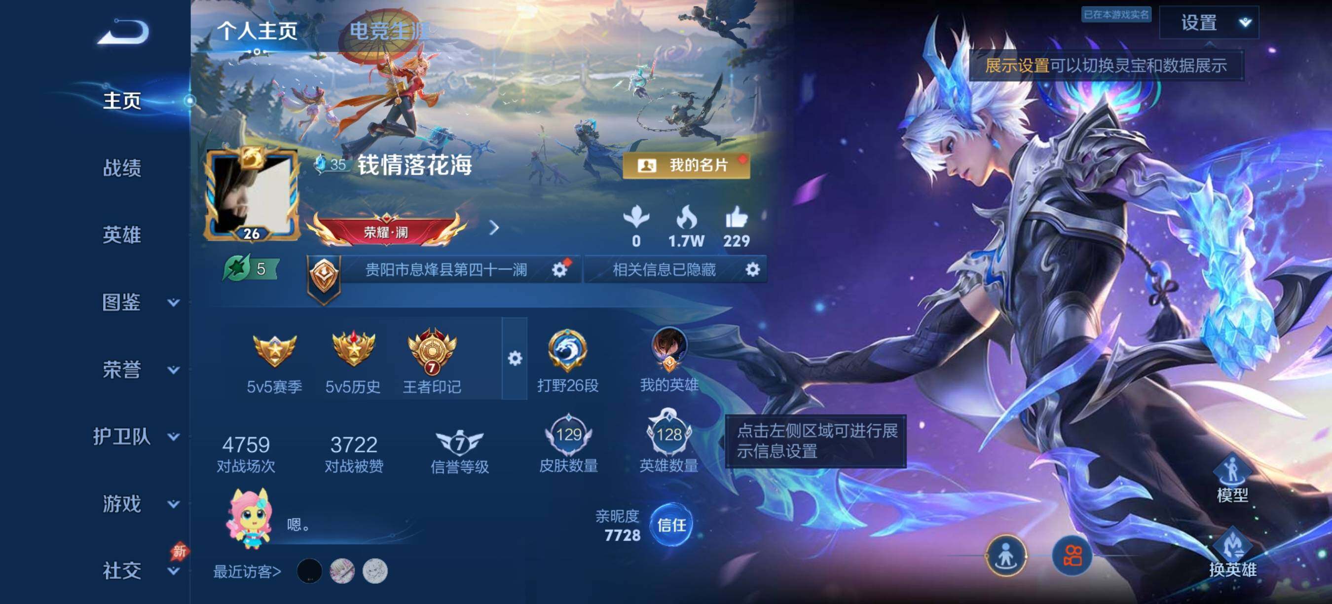 WZLX4328989王者荣耀账号详情图2