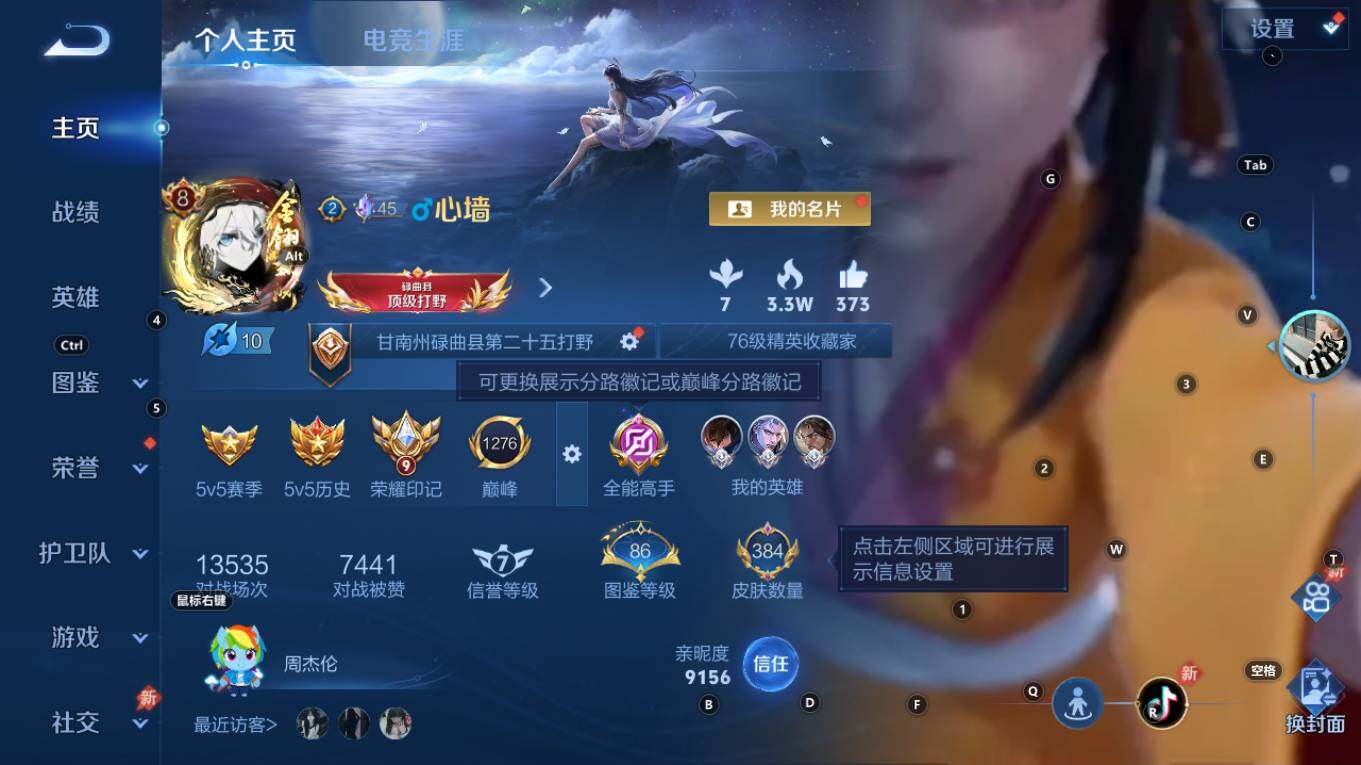 WZQM4333478王者荣耀账号详情图3