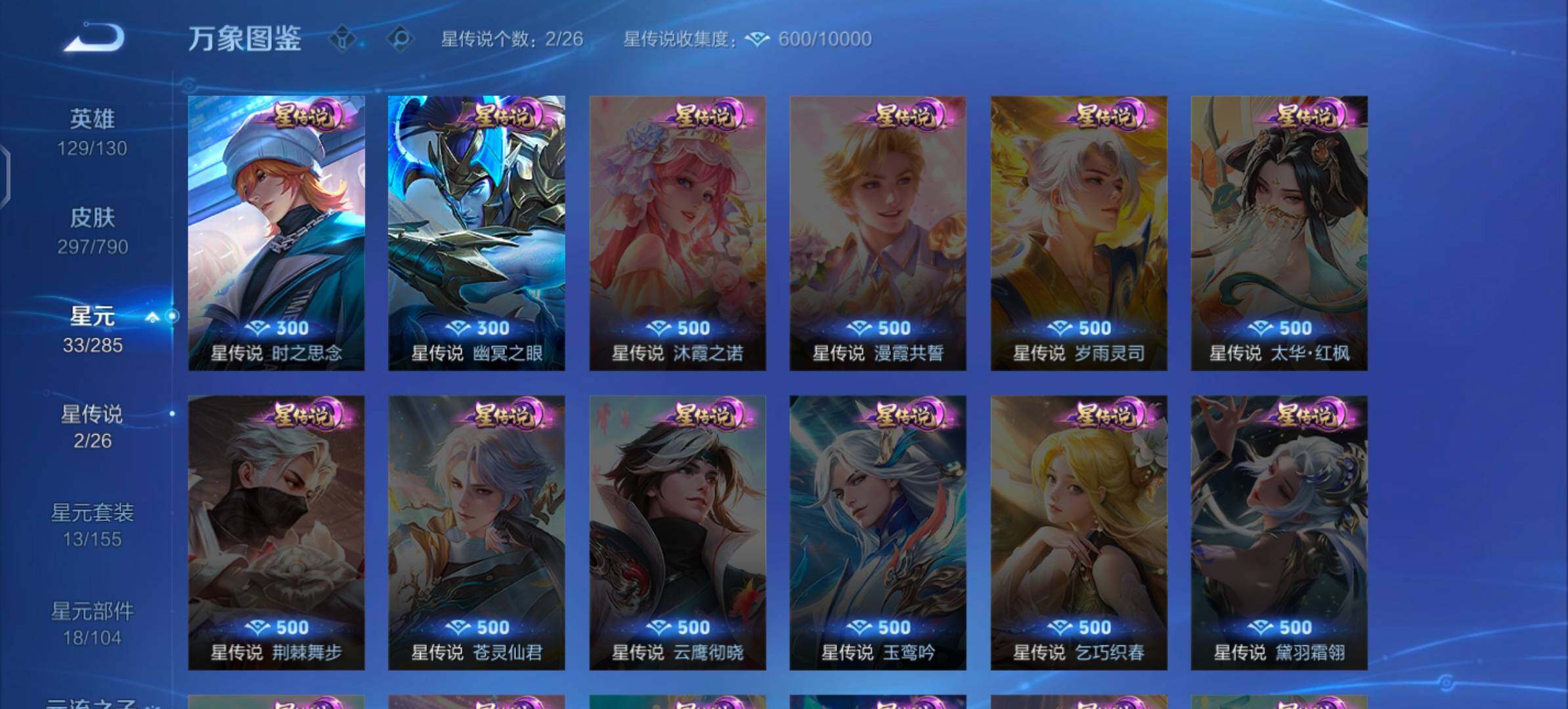 WZLX4334002王者荣耀账号详情图9