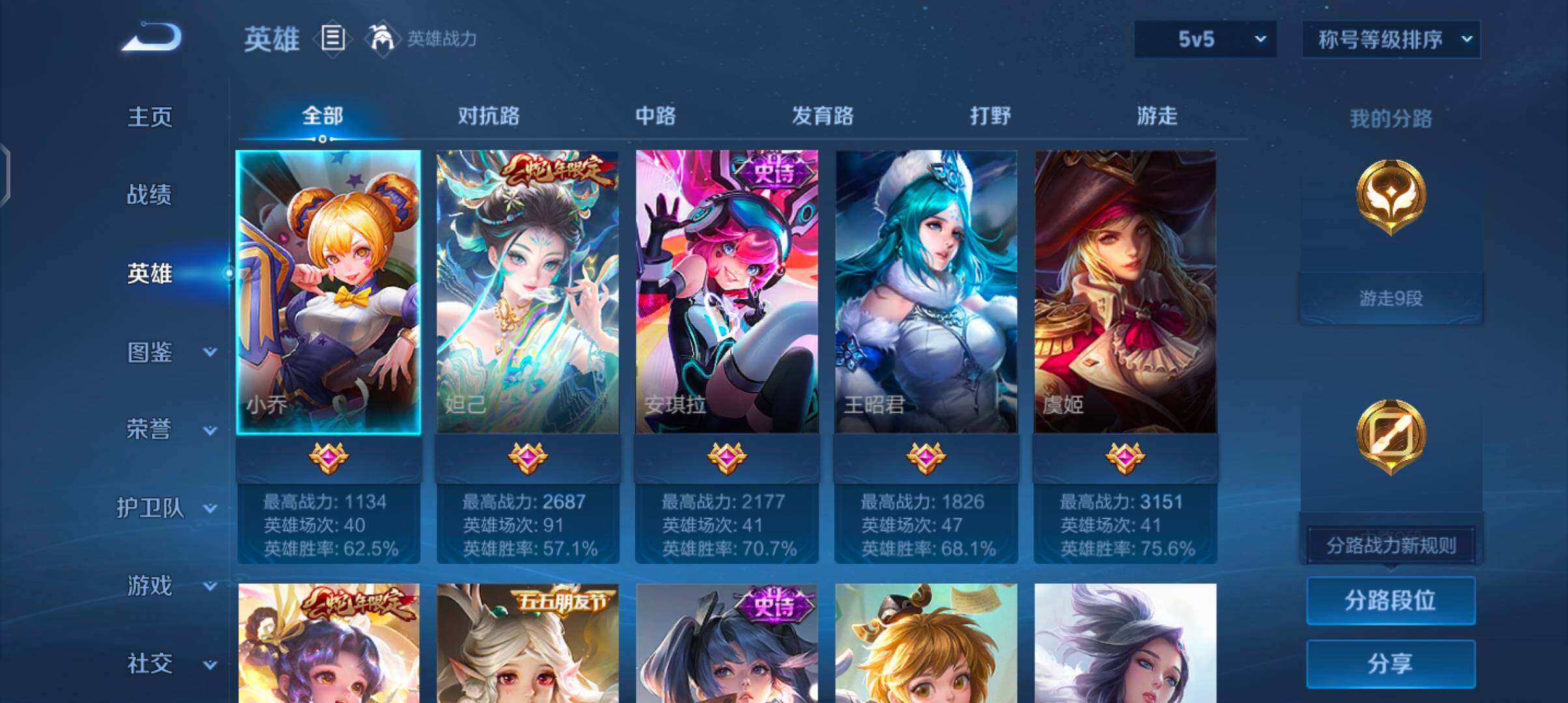 WZJZ4340212王者荣耀账号详情图6