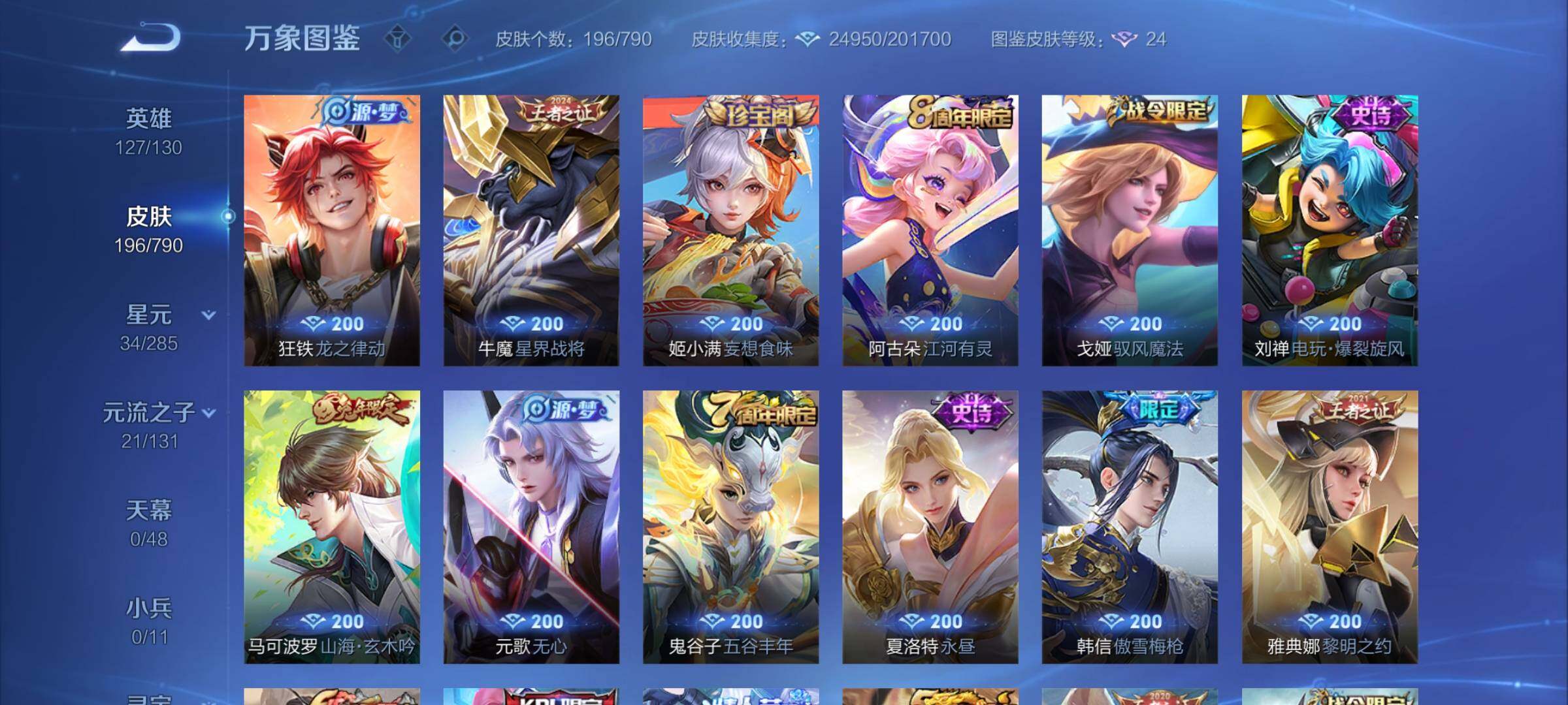 WZCMY4331850王者荣耀账号详情图7