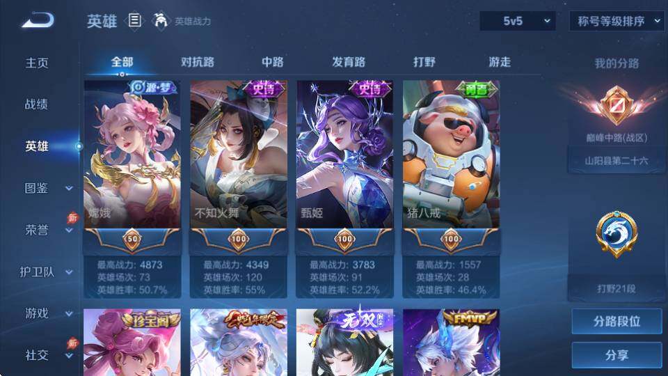 WZQM4335165王者荣耀账号详情图10