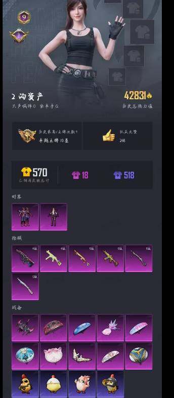 HPLX4190328和平精英账号详情图16