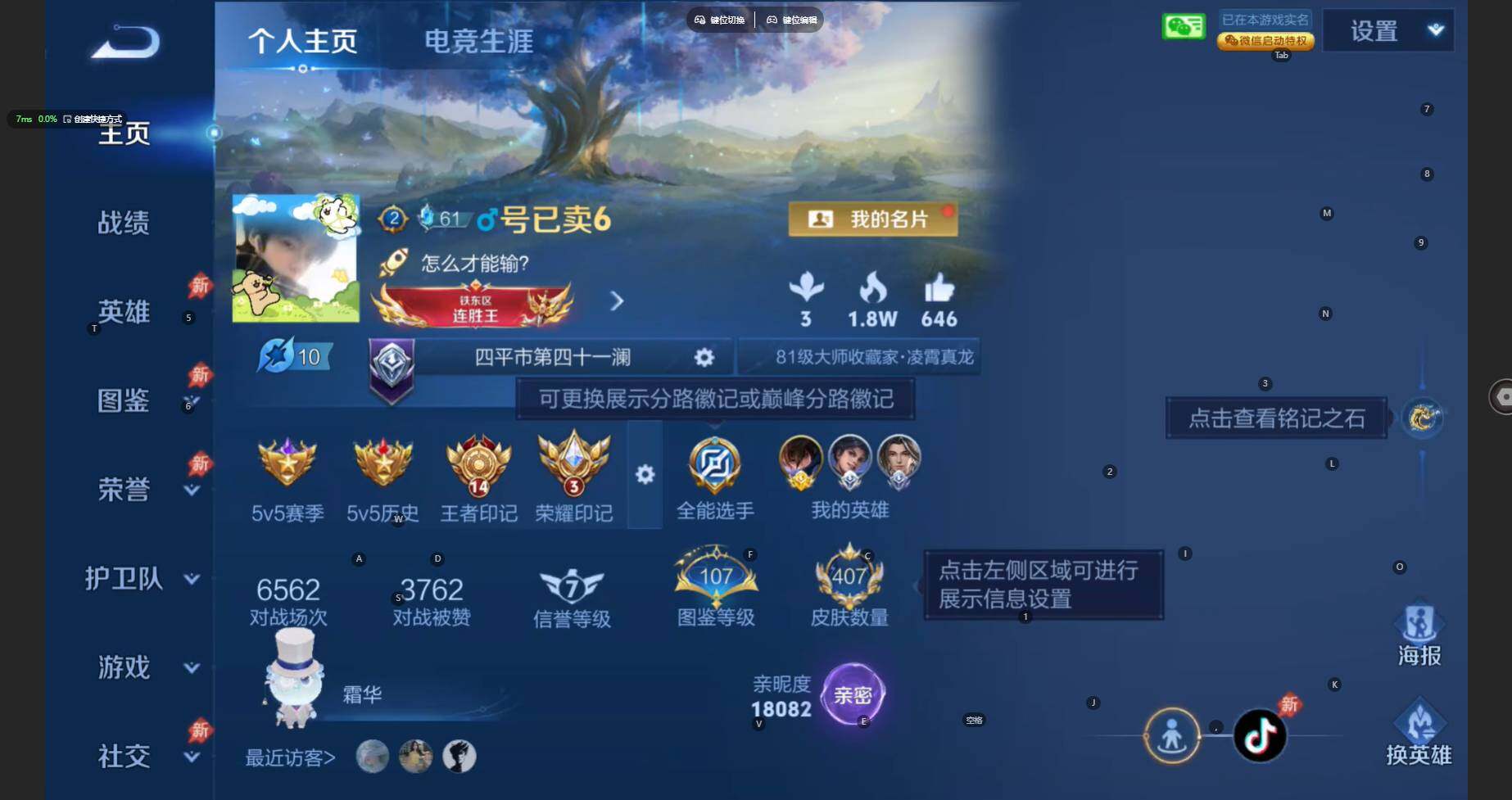 WZBSY4340589王者荣耀账号详情图2