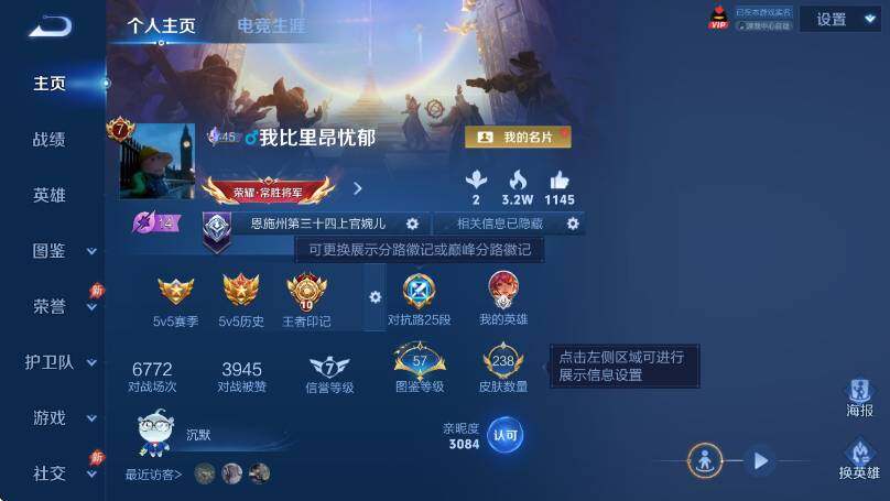 WZLX4331370王者荣耀账号详情图7