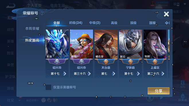 WZLX4331423王者荣耀账号详情图8