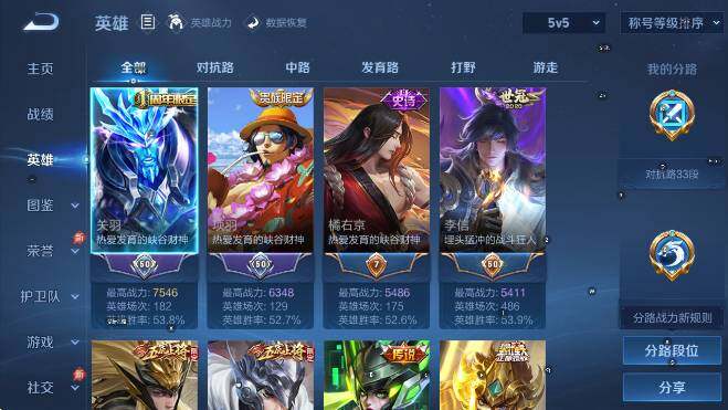 WZLX4331423王者荣耀账号详情图10