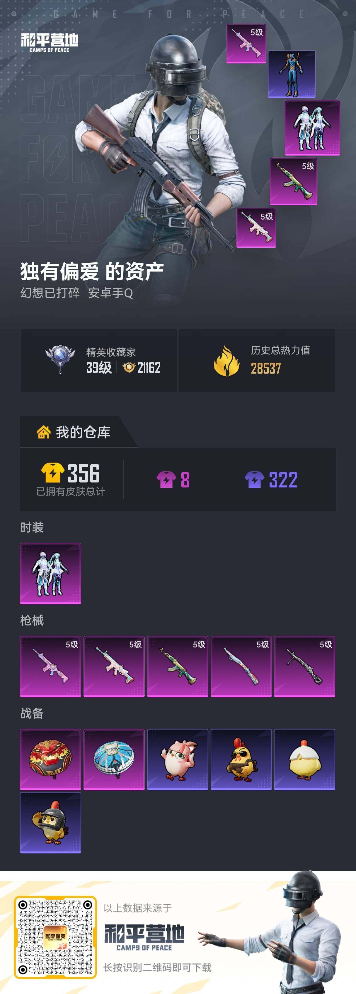 HPLX4191035和平精英账号详情图2