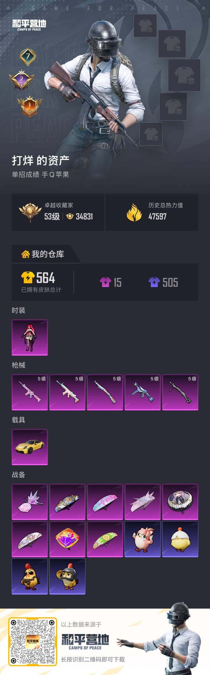 HPLX4191184和平精英账号详情图7