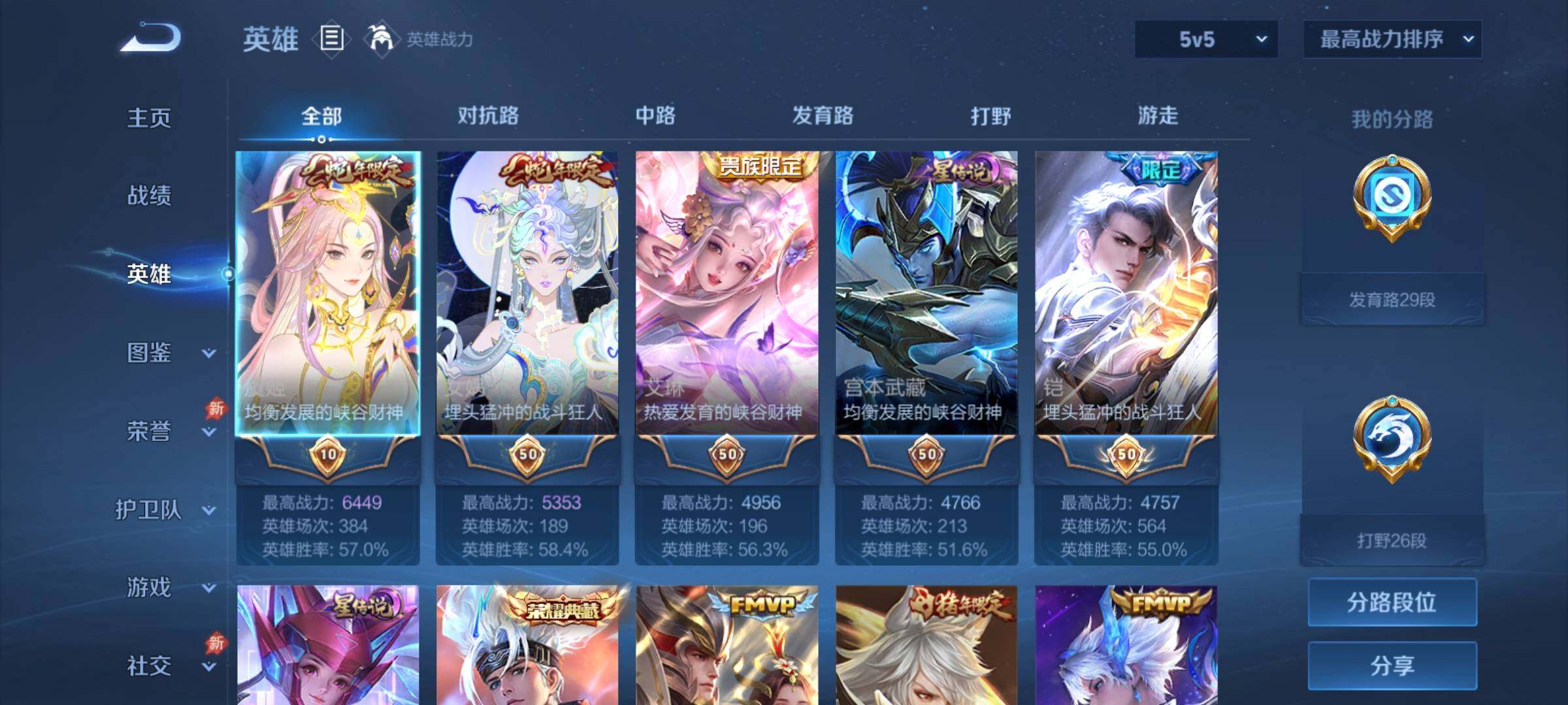 WZCMY4335535王者荣耀账号详情图3