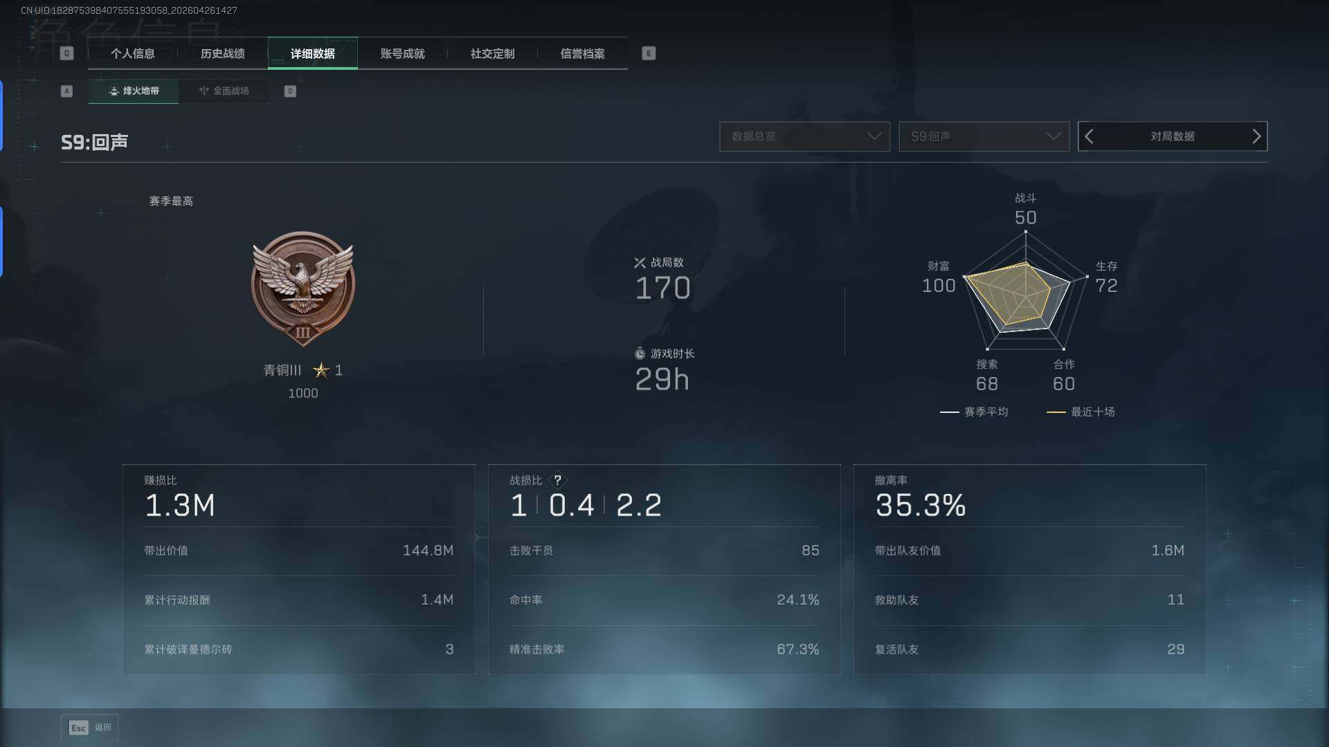 SJZQM4109757三角洲行动账号详情图5