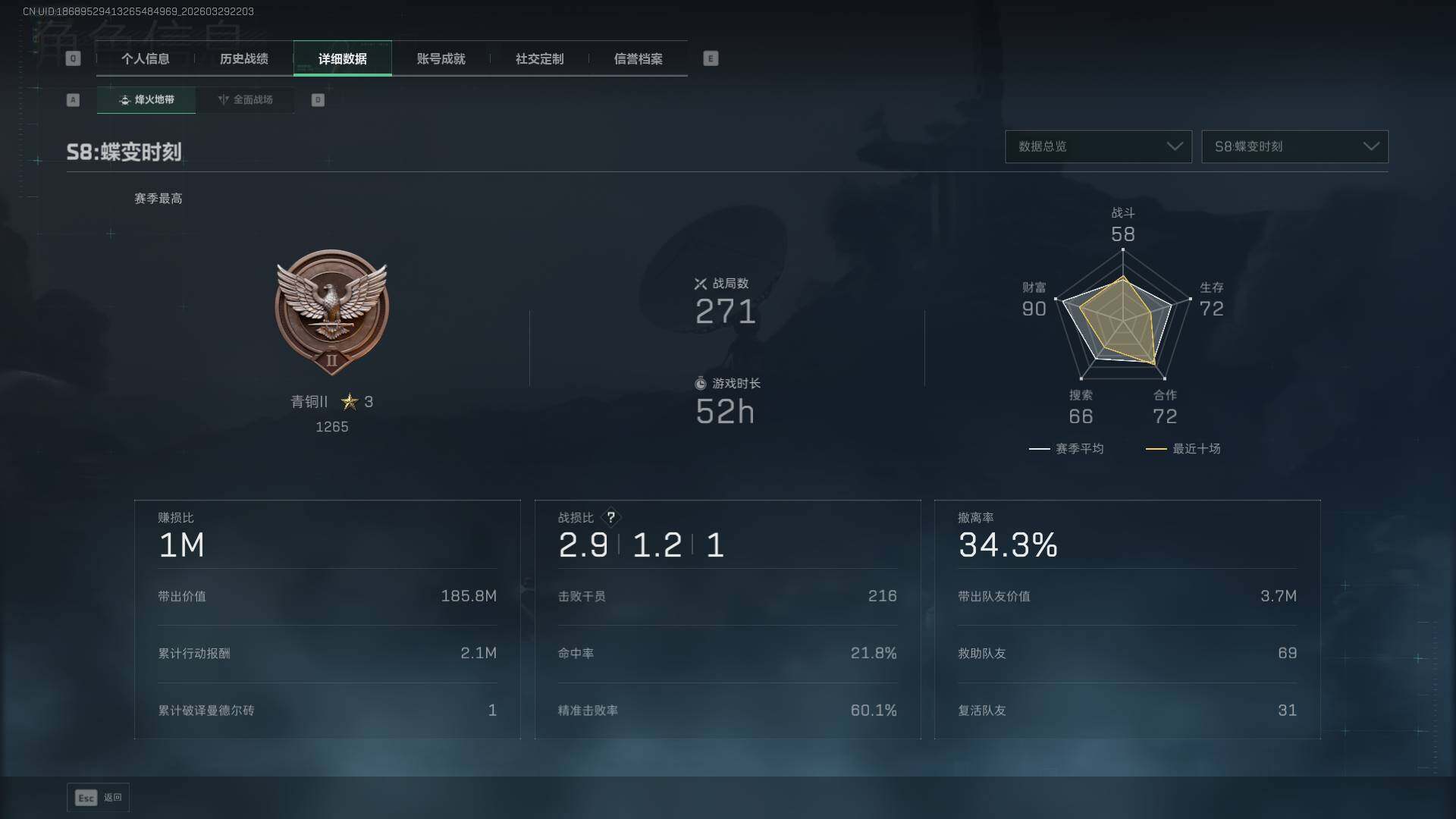 SJZQM4109180三角洲行动账号详情图6