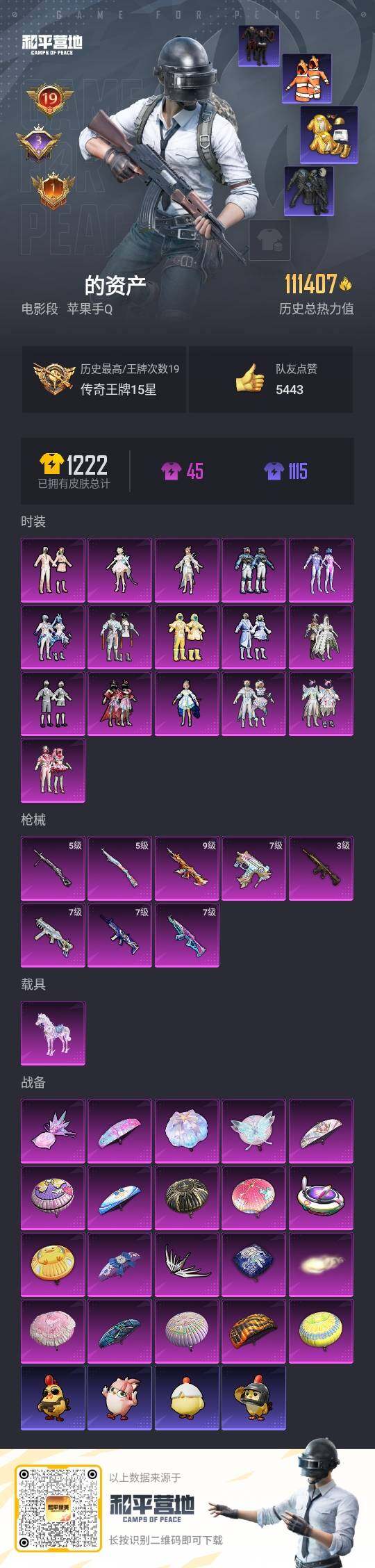 HPLE4192880和平精英账号详情图2