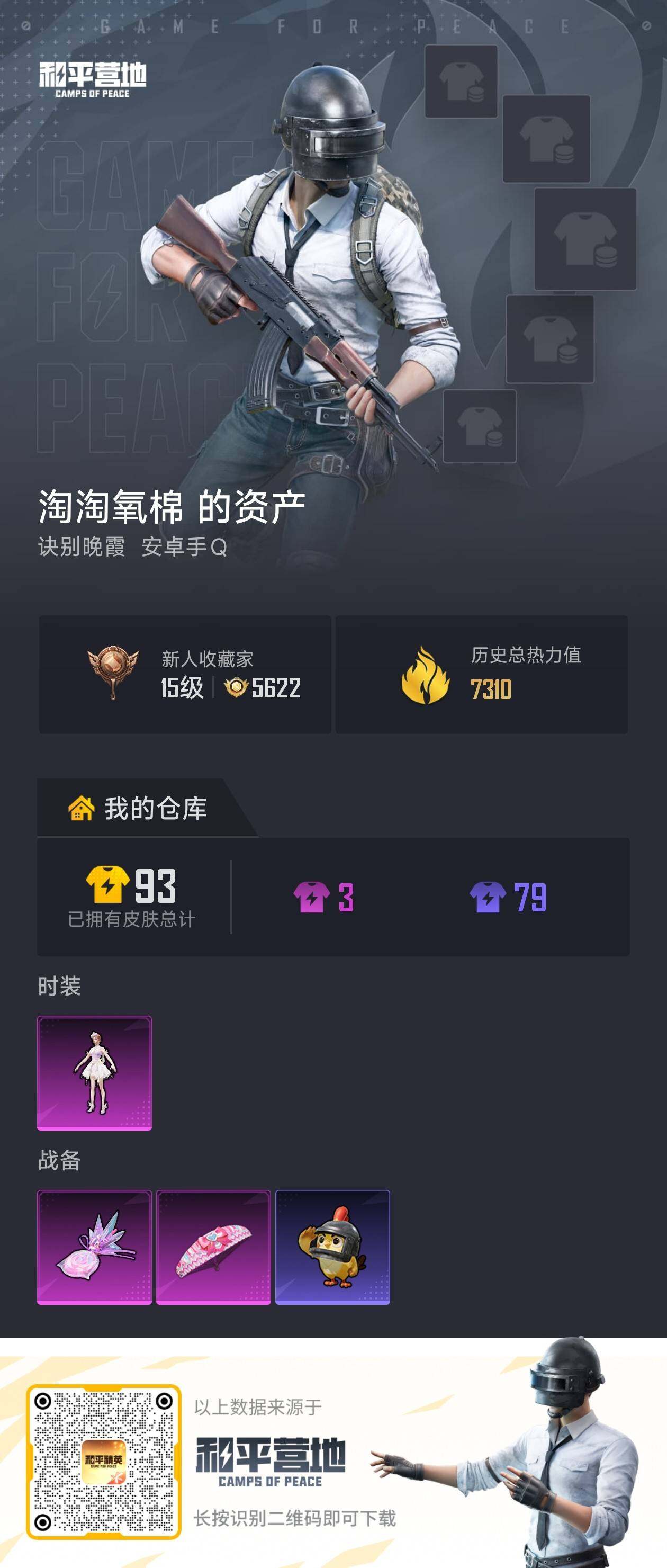 HPLE4192889和平精英账号详情图3