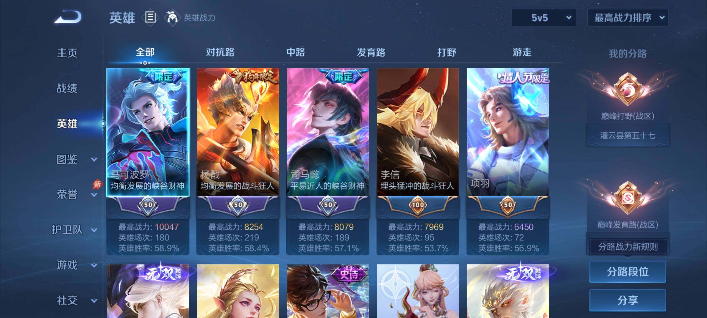 WZCMY4333573王者荣耀账号详情图6