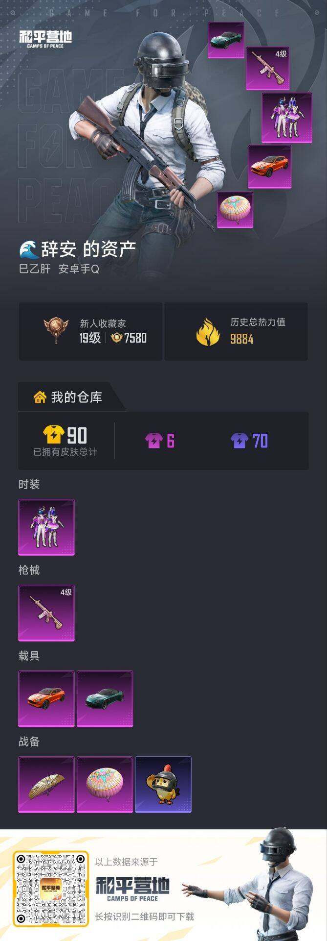 HPEY4197227和平精英账号详情图3