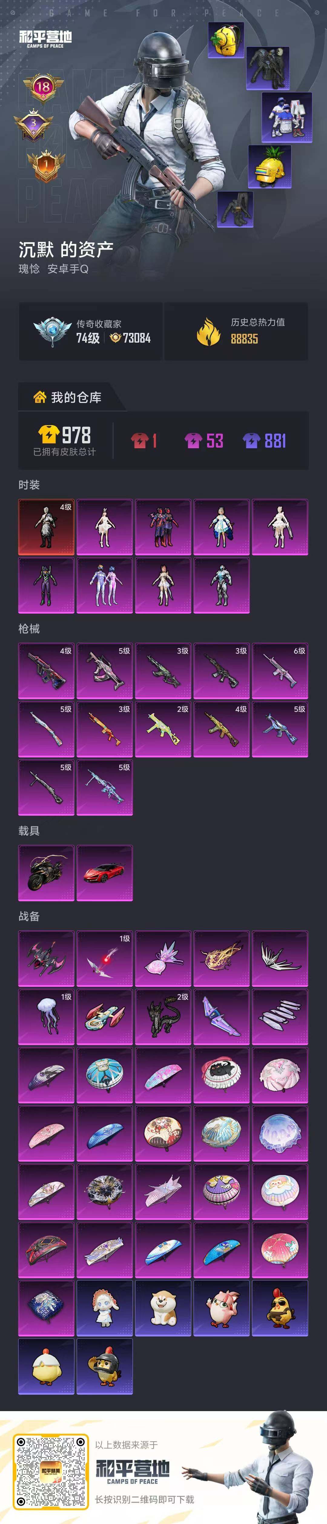 HPLX4192838和平精英账号详情图6