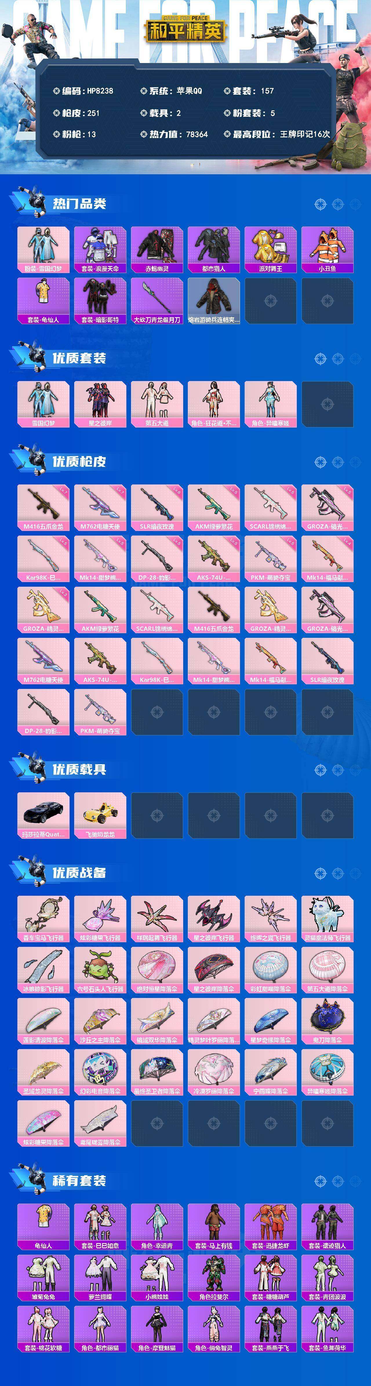 HPCMW4221696和平精英账号详情图9 HPCMW4221696和平精英账号详情图9