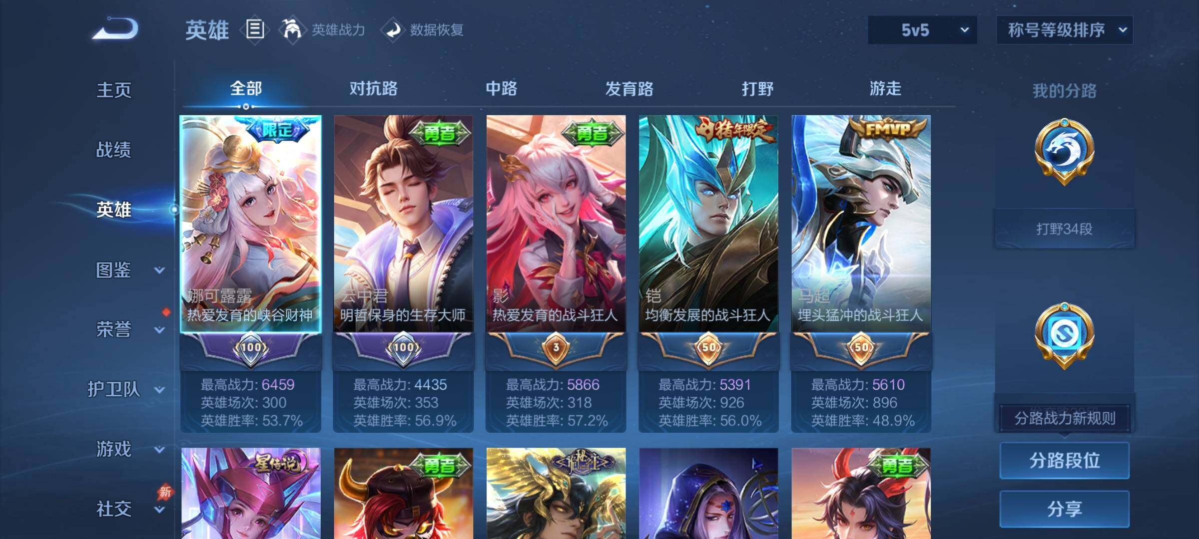 WZDN4333644王者荣耀账号详情图4