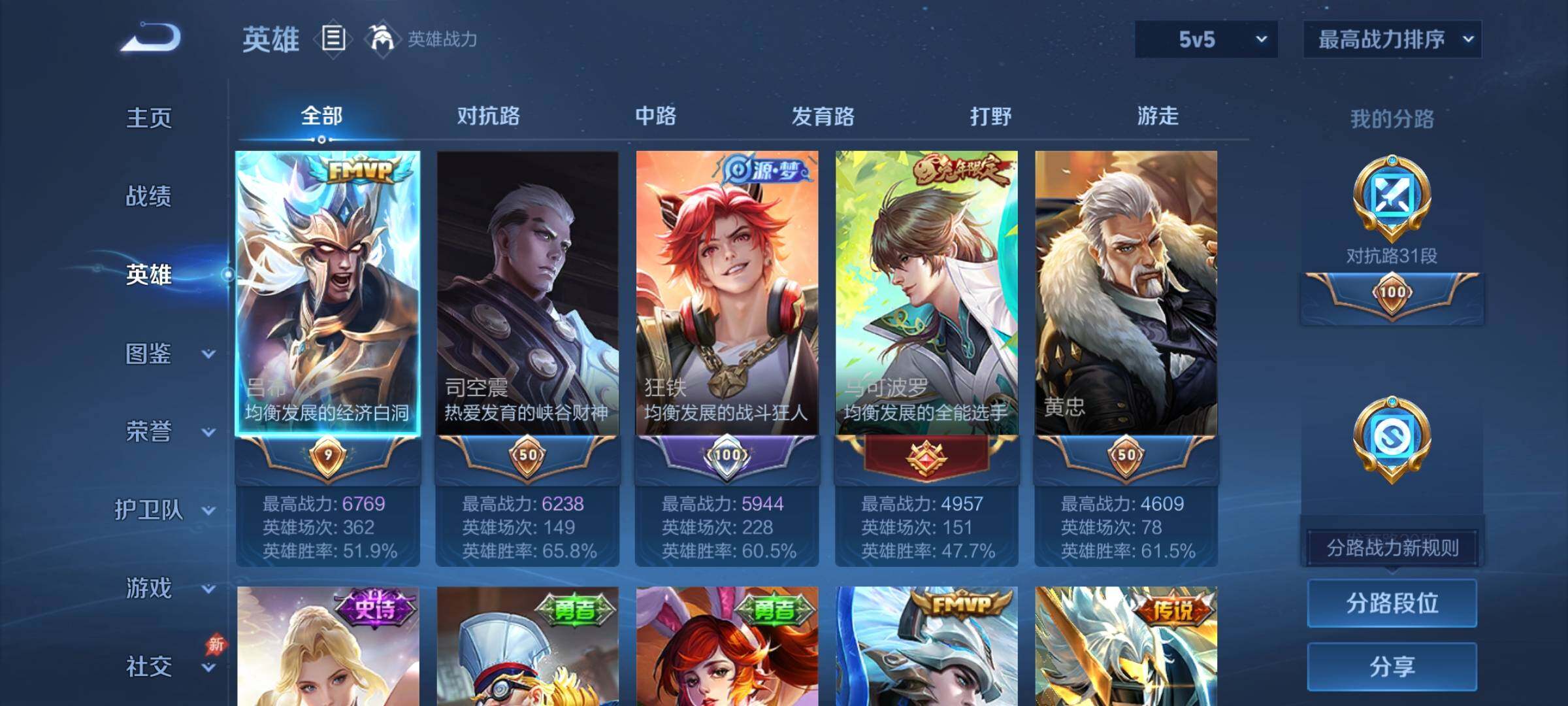 WZDN4333703王者荣耀账号详情图4