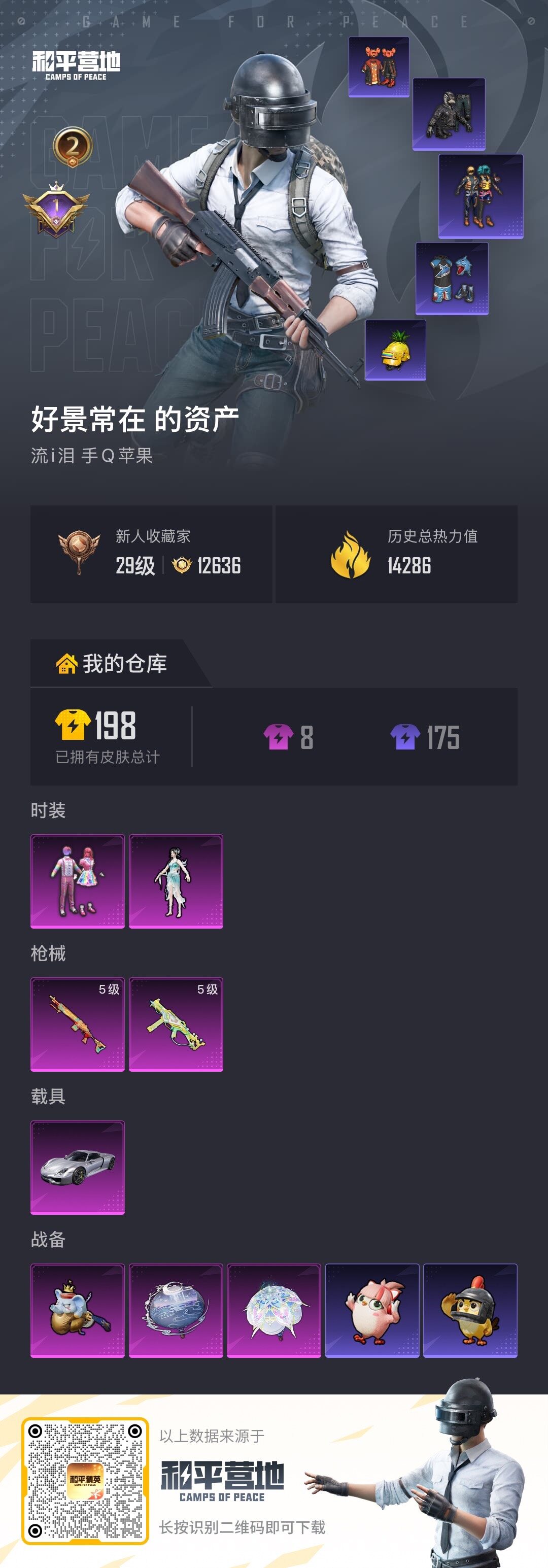 HPLX4193862和平精英账号详情图3