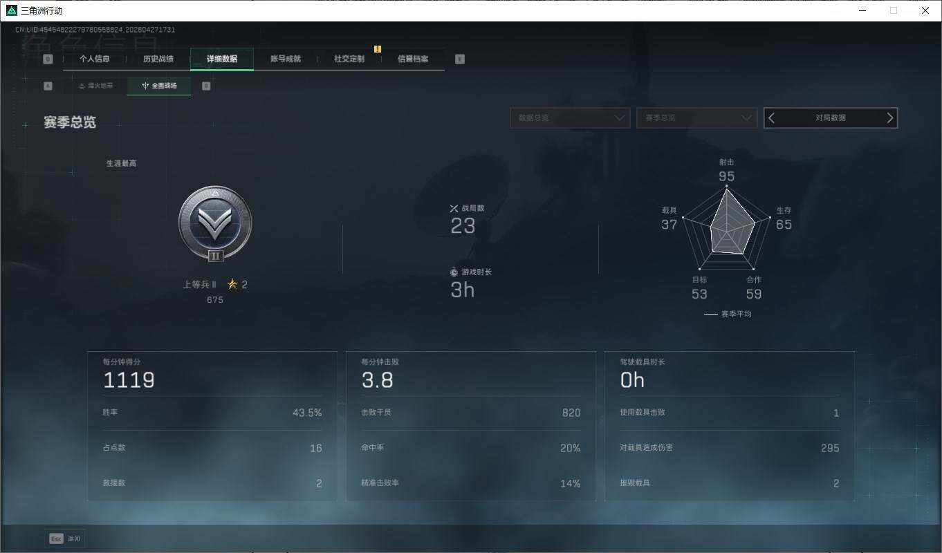 SJZQM4107424三角洲行动账号详情图6