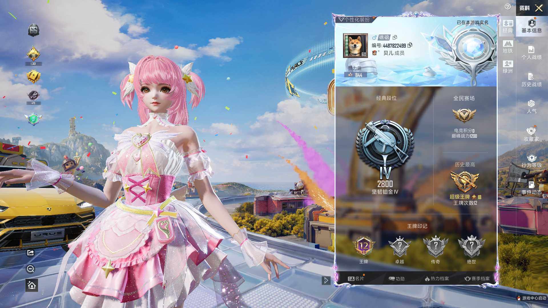 HPLX4193625和平精英账号详情图15