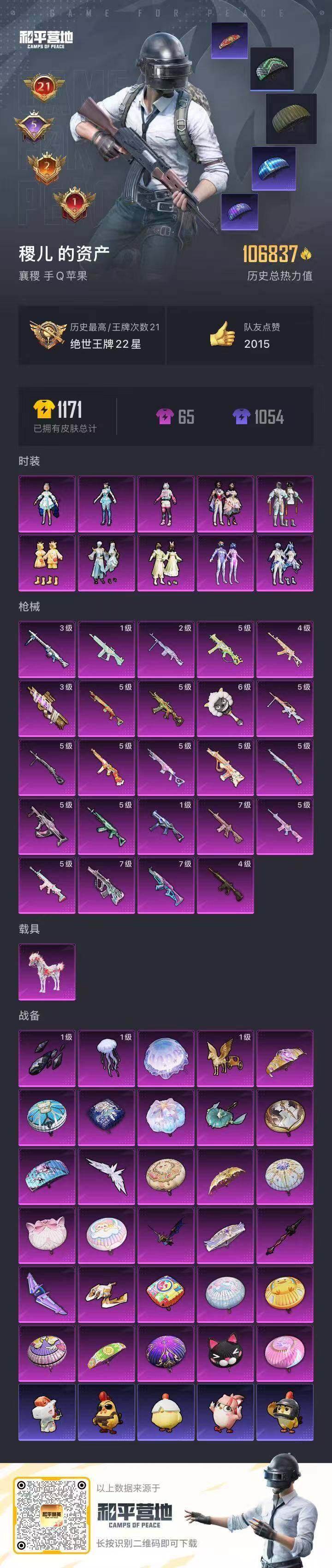 HPLE4193867和平精英账号详情图7