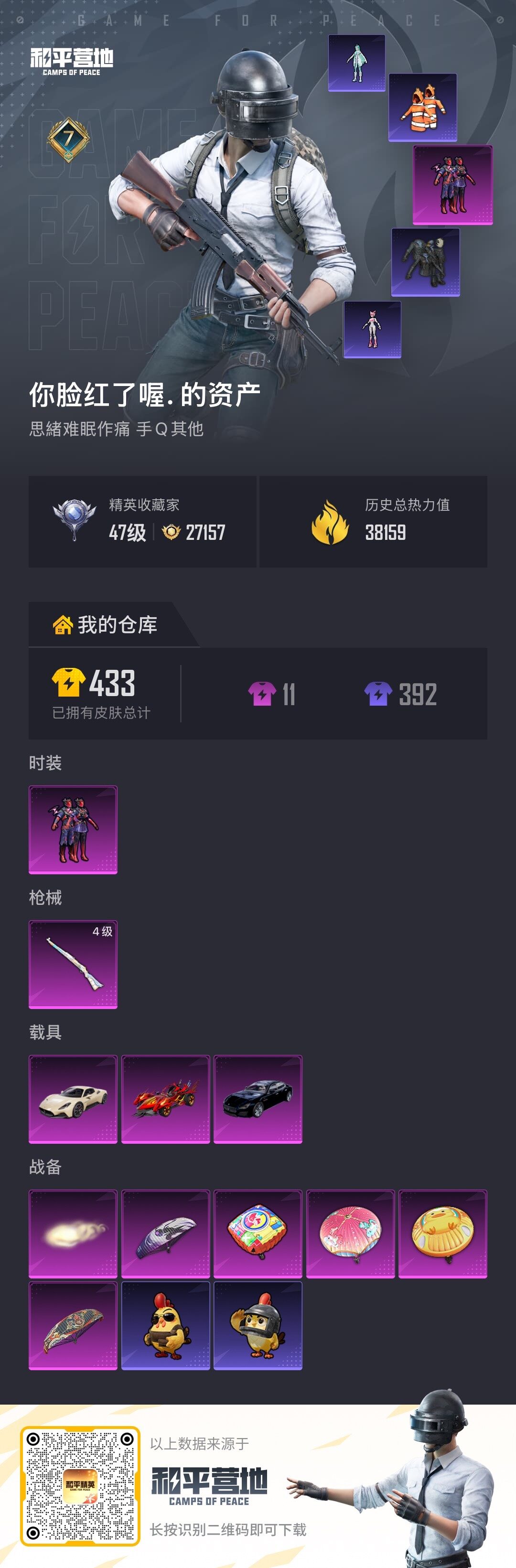 HPLX4193840和平精英账号详情图5