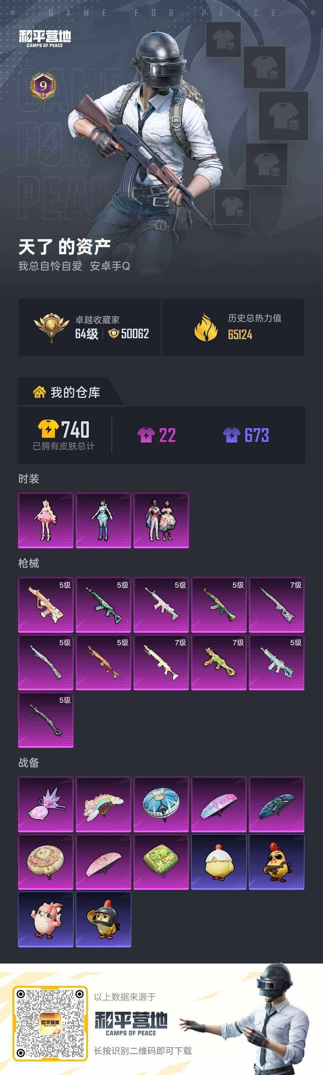 HPLE4194161和平精英账号详情图5