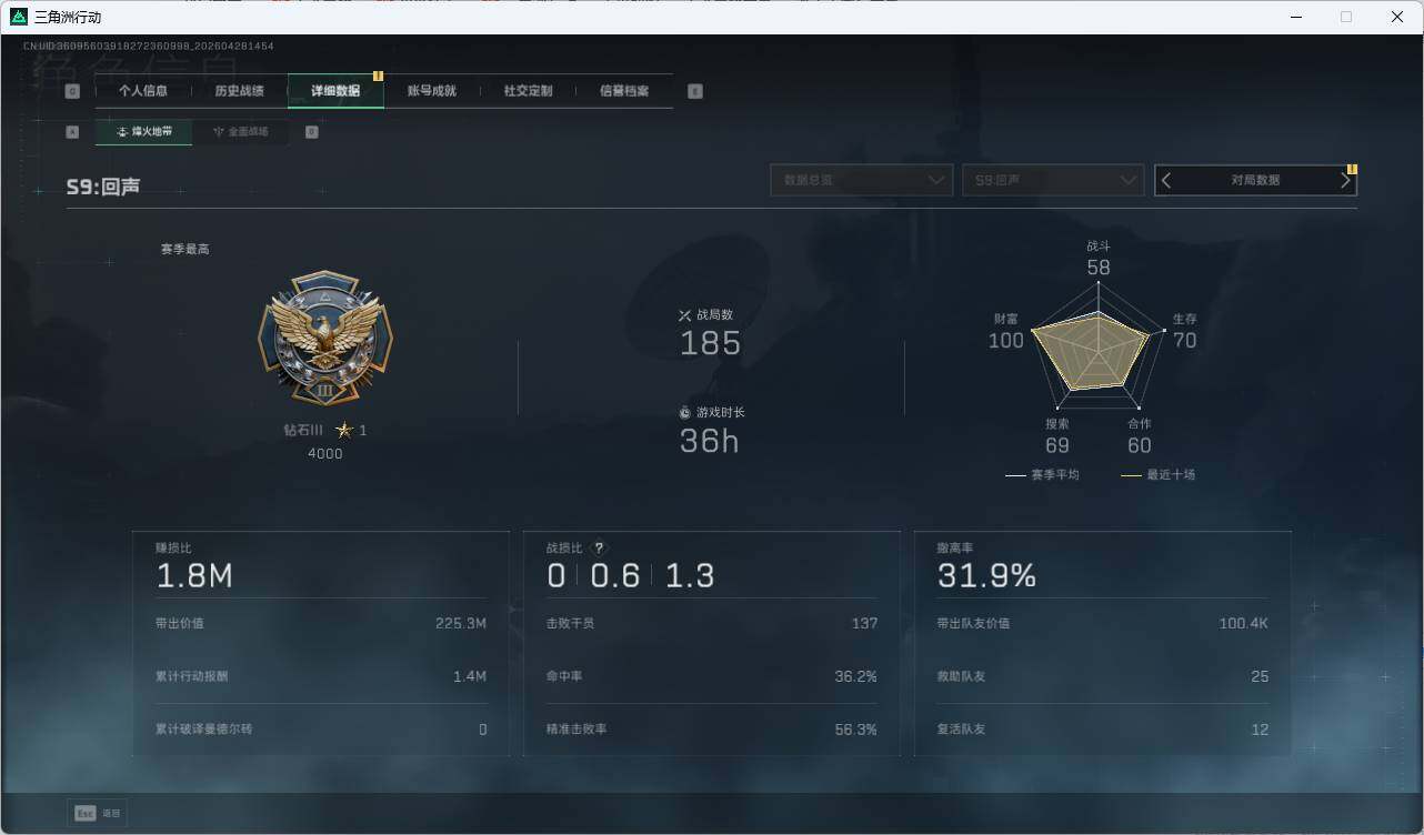 SJZQM4110274三角洲行动账号详情图10