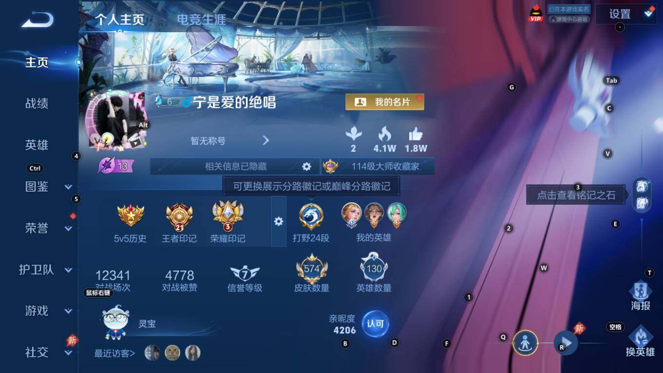WZQM4335831王者荣耀账号详情图14