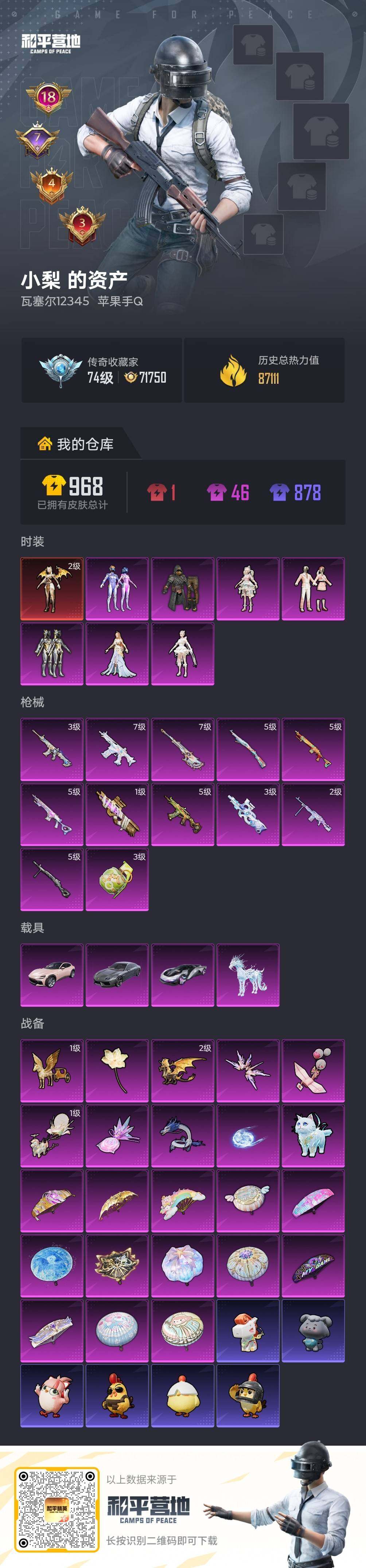 HPLX4194103和平精英账号详情图6