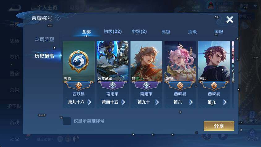 WZLX4335822王者荣耀账号详情图9