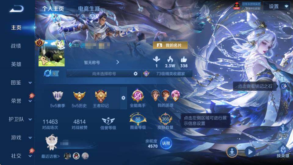 WZQM4341300王者荣耀账号详情图9