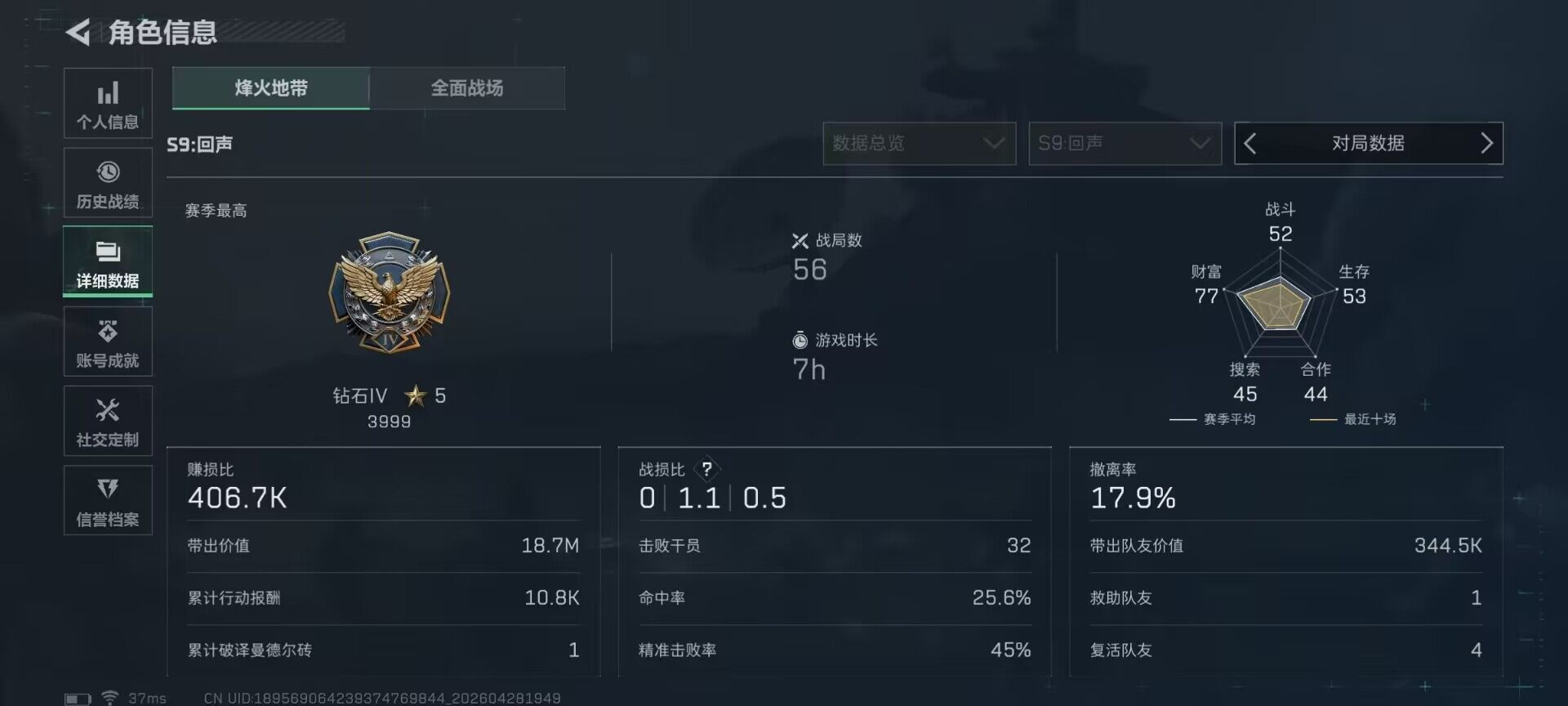 SJZEY4110506三角洲行动账号详情图12