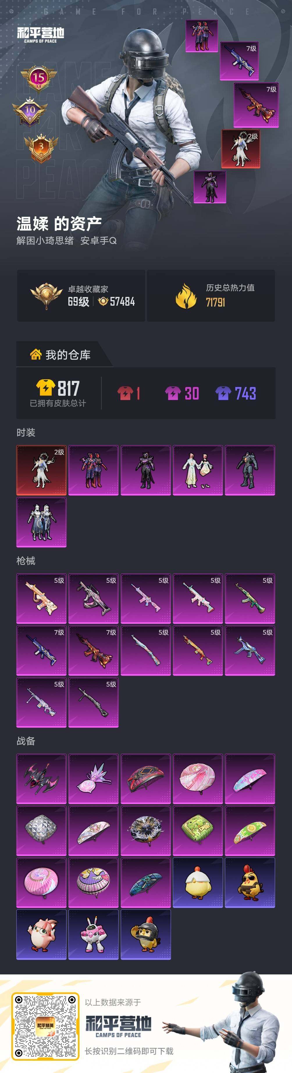 HPLX4194371和平精英账号详情图5