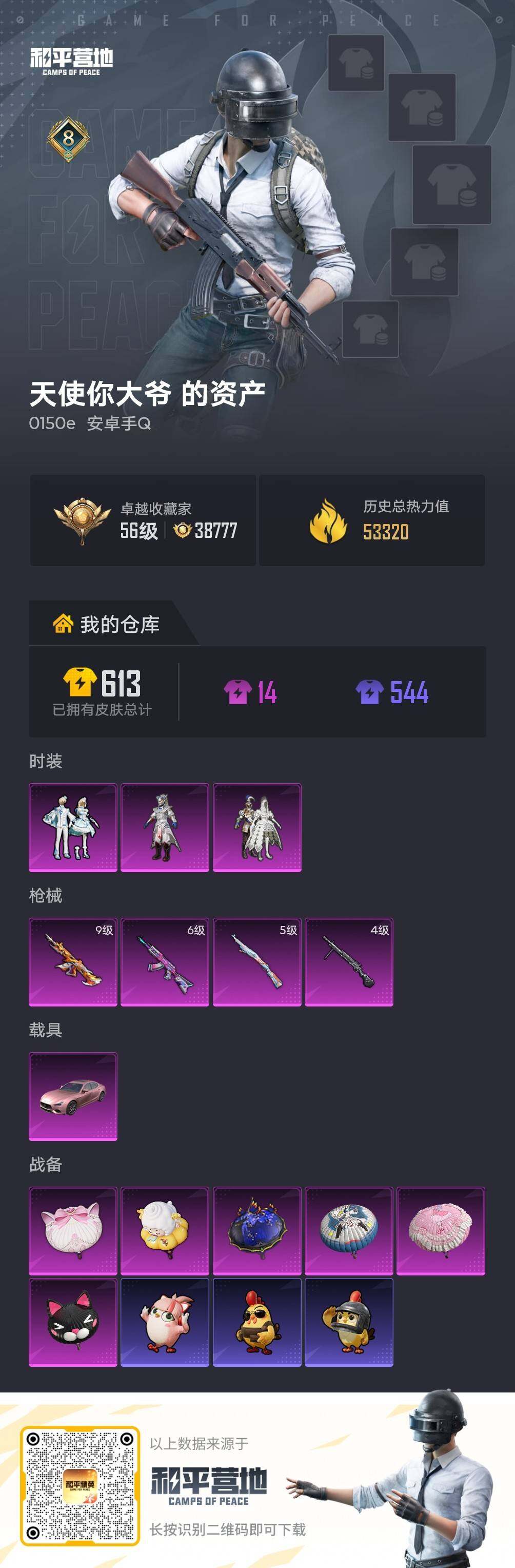 HPLX4194375和平精英账号详情图5