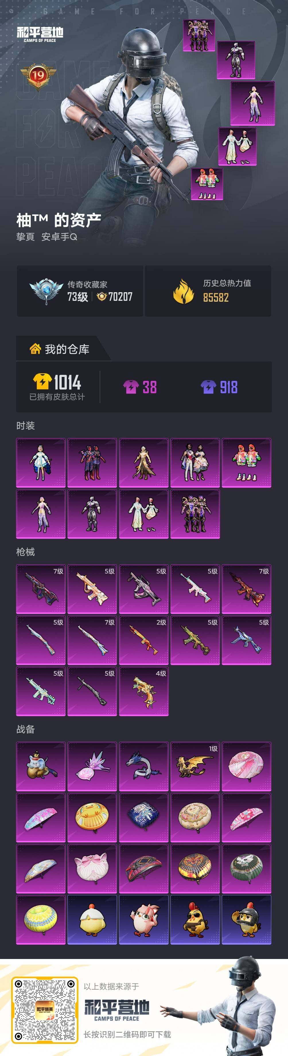 HPLE4194400和平精英账号详情图6