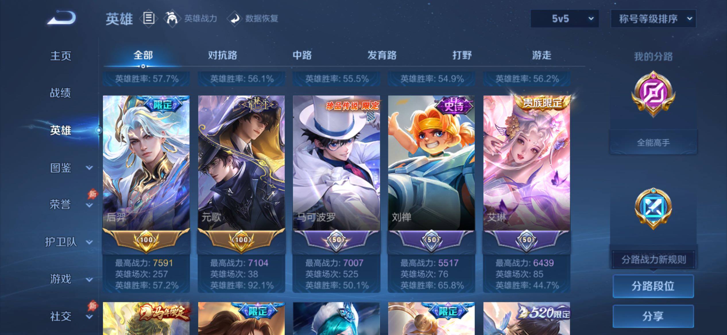 WZCMY4340031王者荣耀账号详情图4