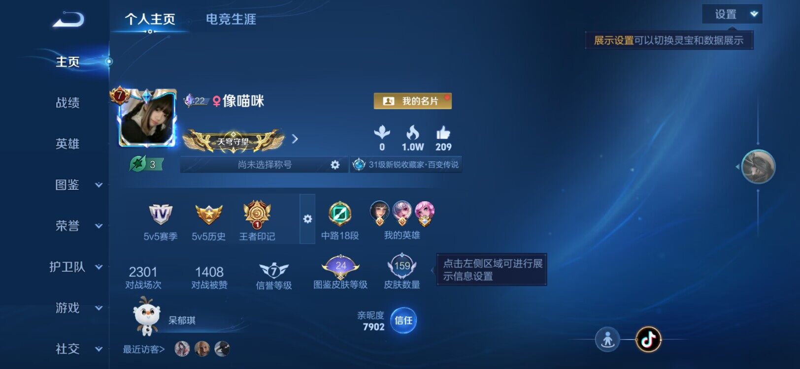 WZLX4337751王者荣耀账号详情图6